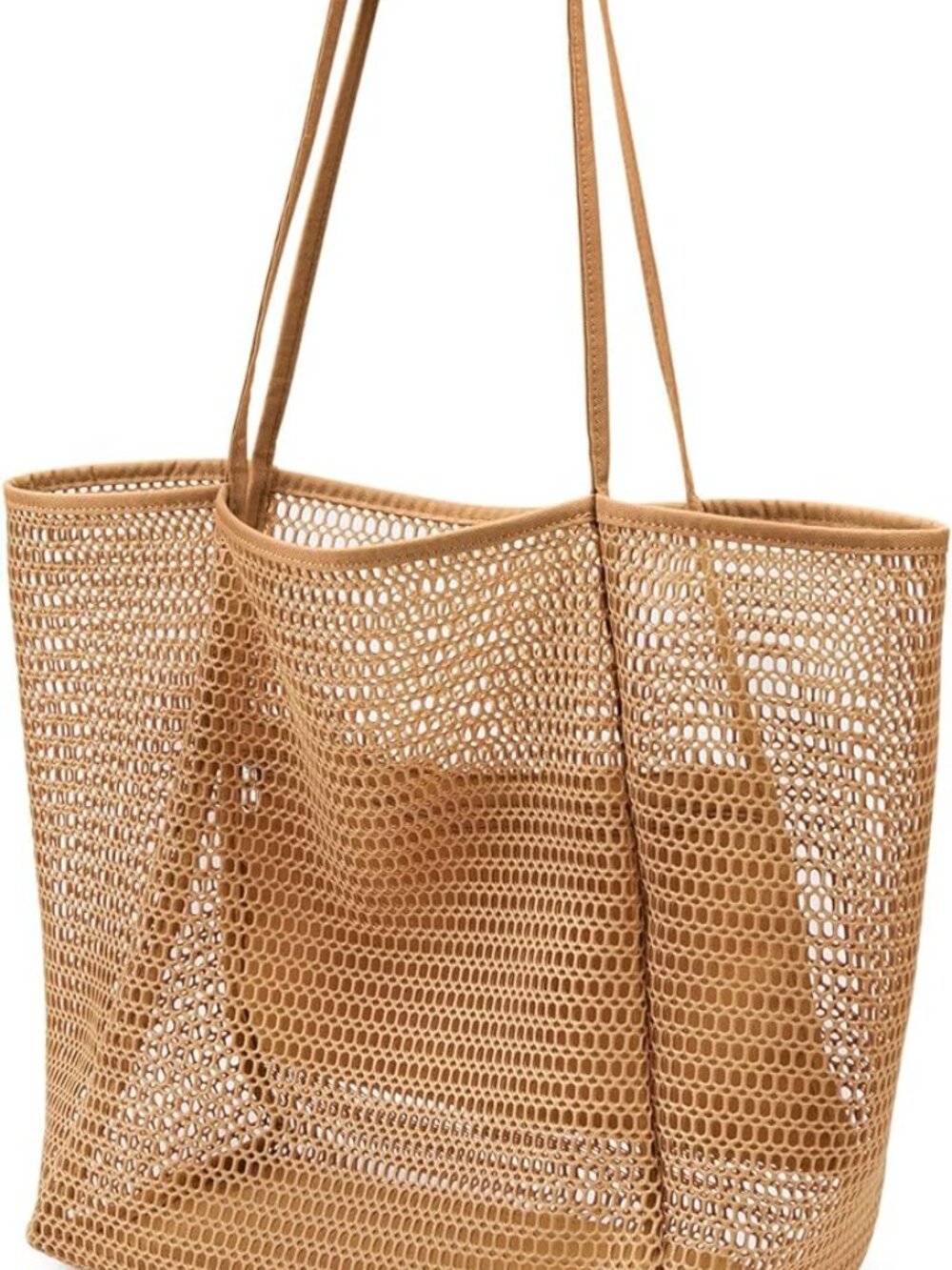 Kalidi Natural Nylon Mesh Beach Tote NWT - Picture 2 of 5
